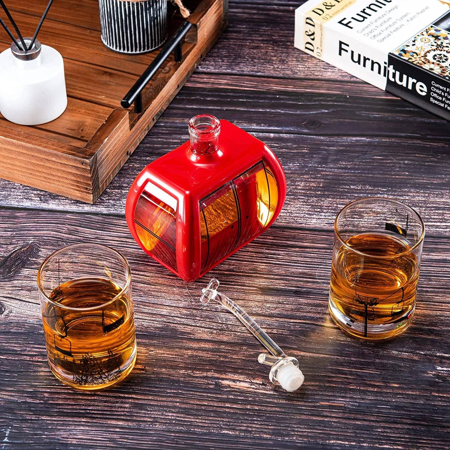Gondola Wine & Whiskey Decanter