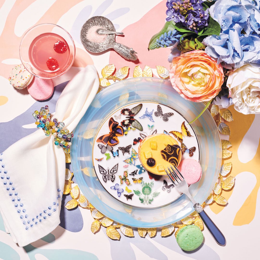 Dessert Plate Lacroix Butterfly - Hosted by Kelly Gaudreau