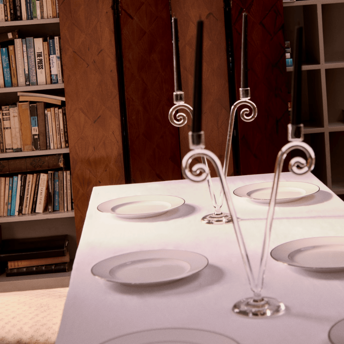 Double Stem Spiral Candleholder - Hosted by Kelly Gaudreau