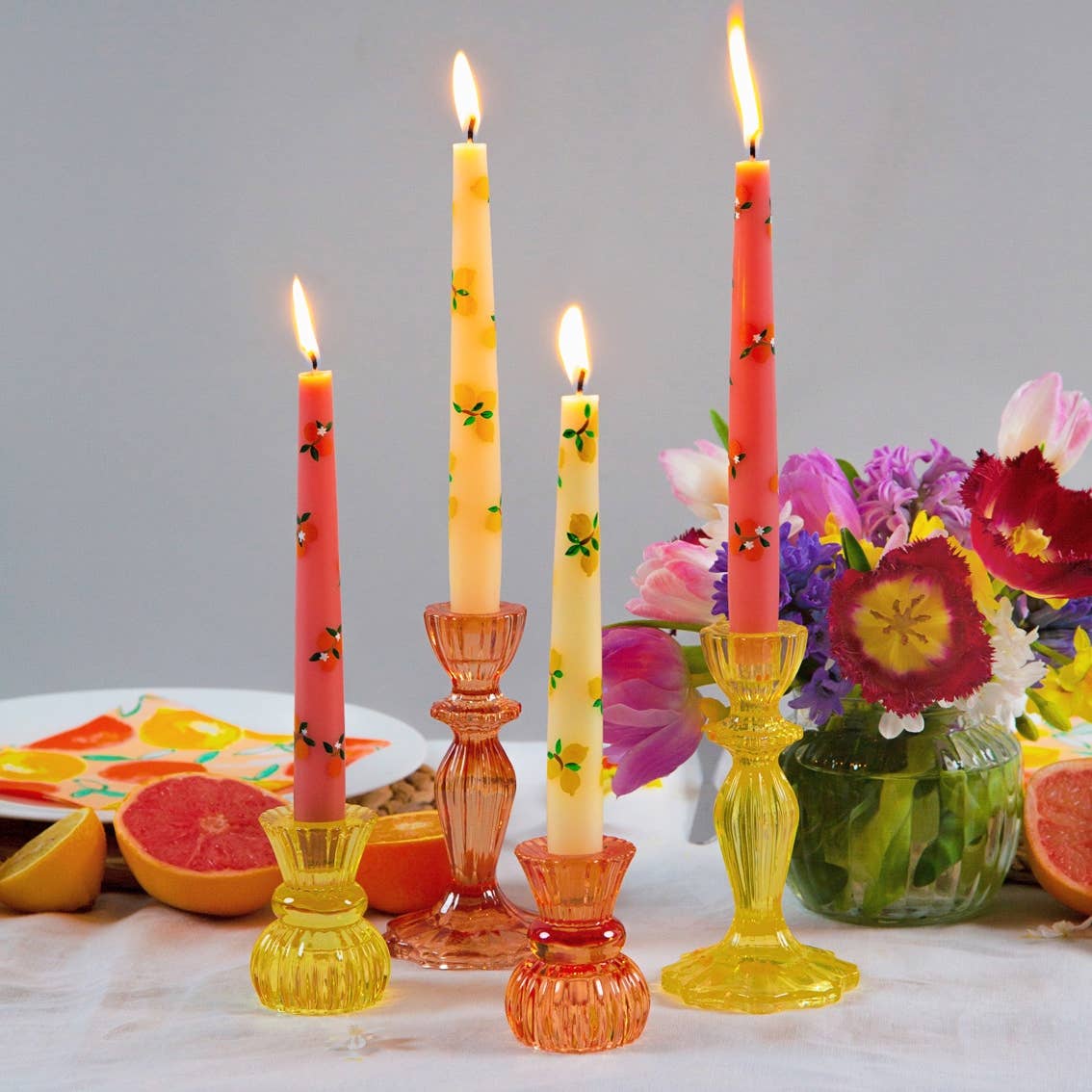 The Bellini Candle Holder Set of 2