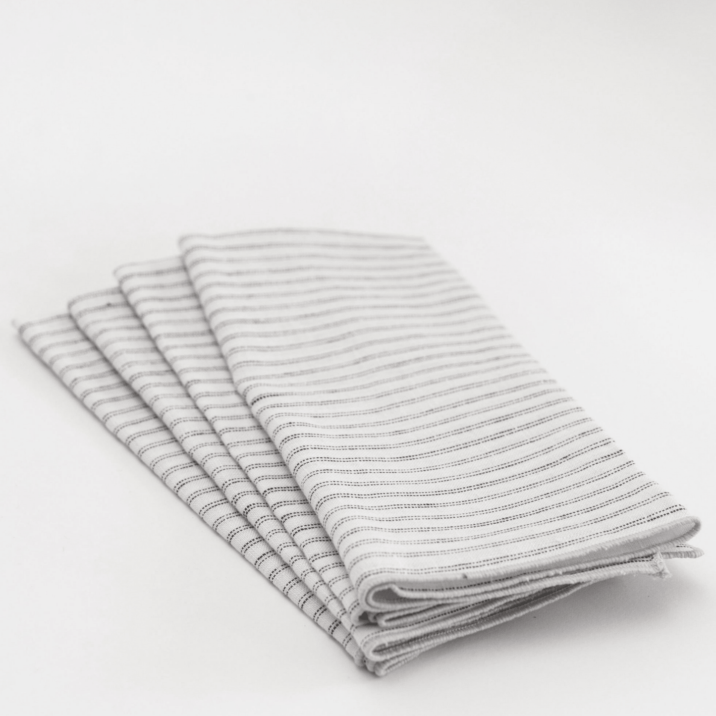 Eliot Ticking Napkin - Set of 4 - Hosted by Kelly Gaudreau
