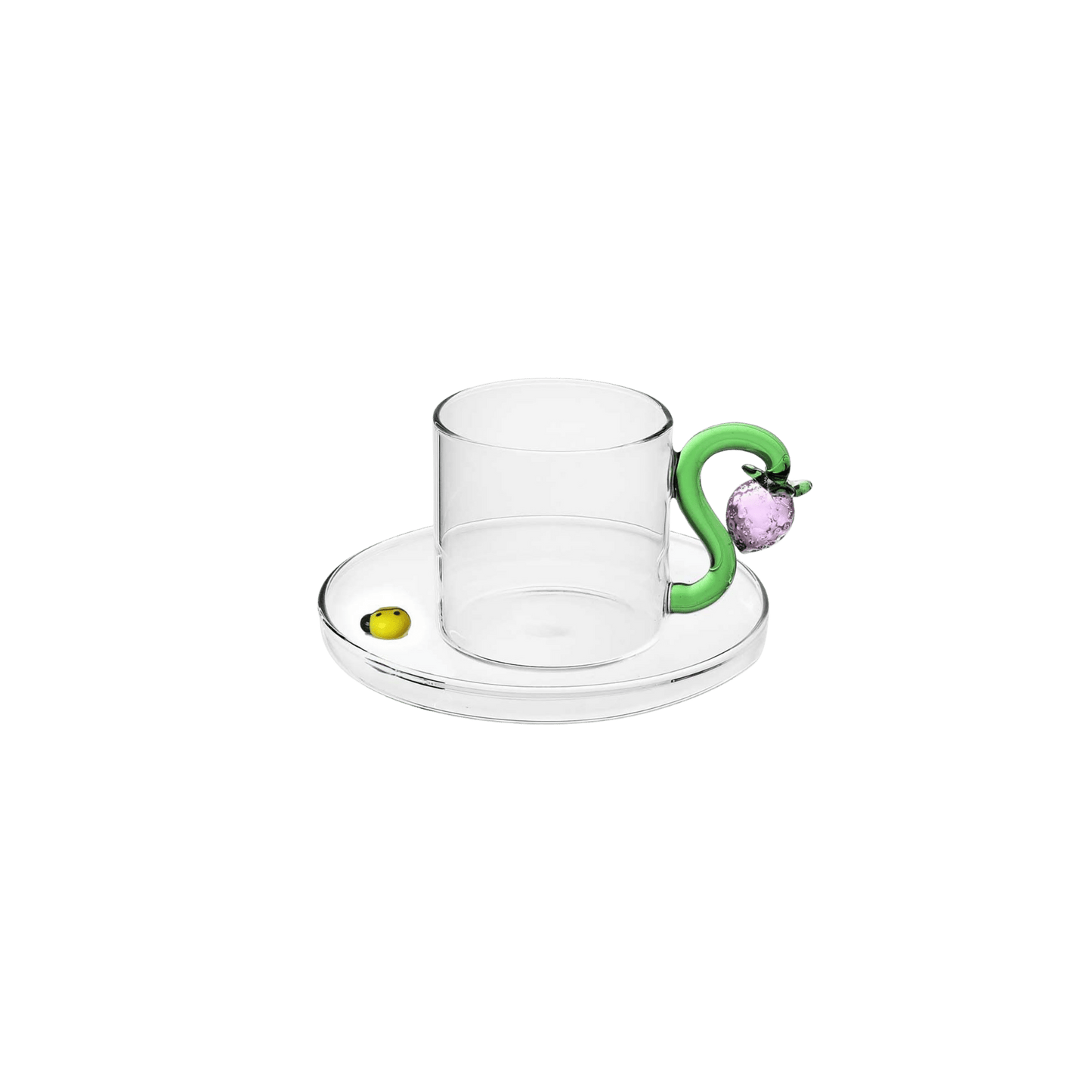 Fruits & Flowers - Coffee Cup with Saucer Strawberry - Hosted by Kelly Gaudreau