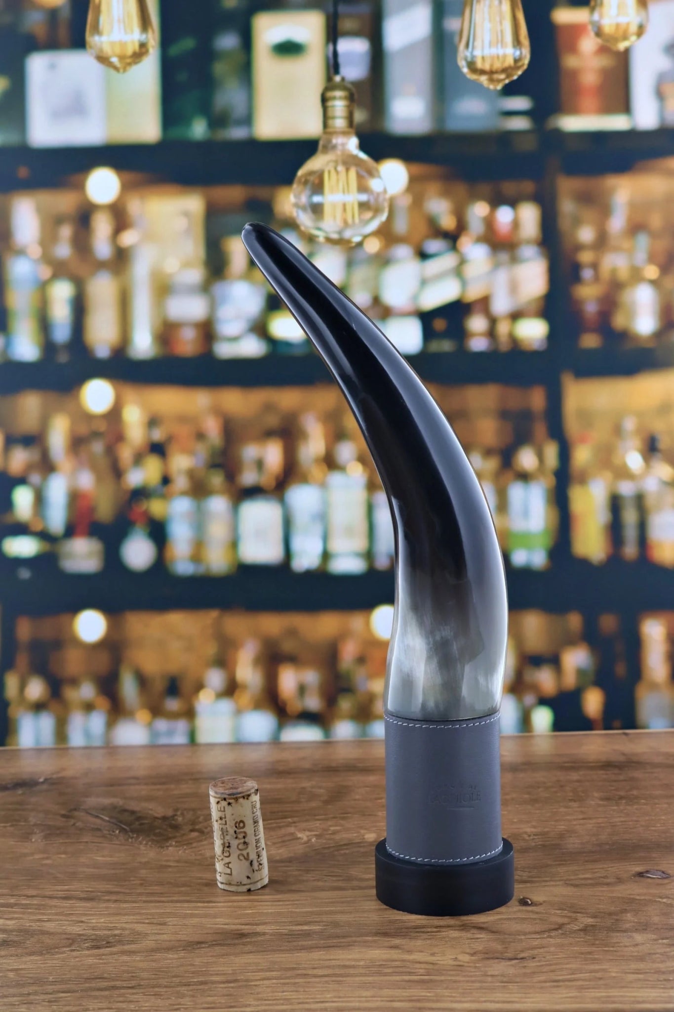 Full Aubrac Cattle Horn Salt Mill - 11 Inches "One - of - a - Kind" - Hosted by Kelly Gaudreau