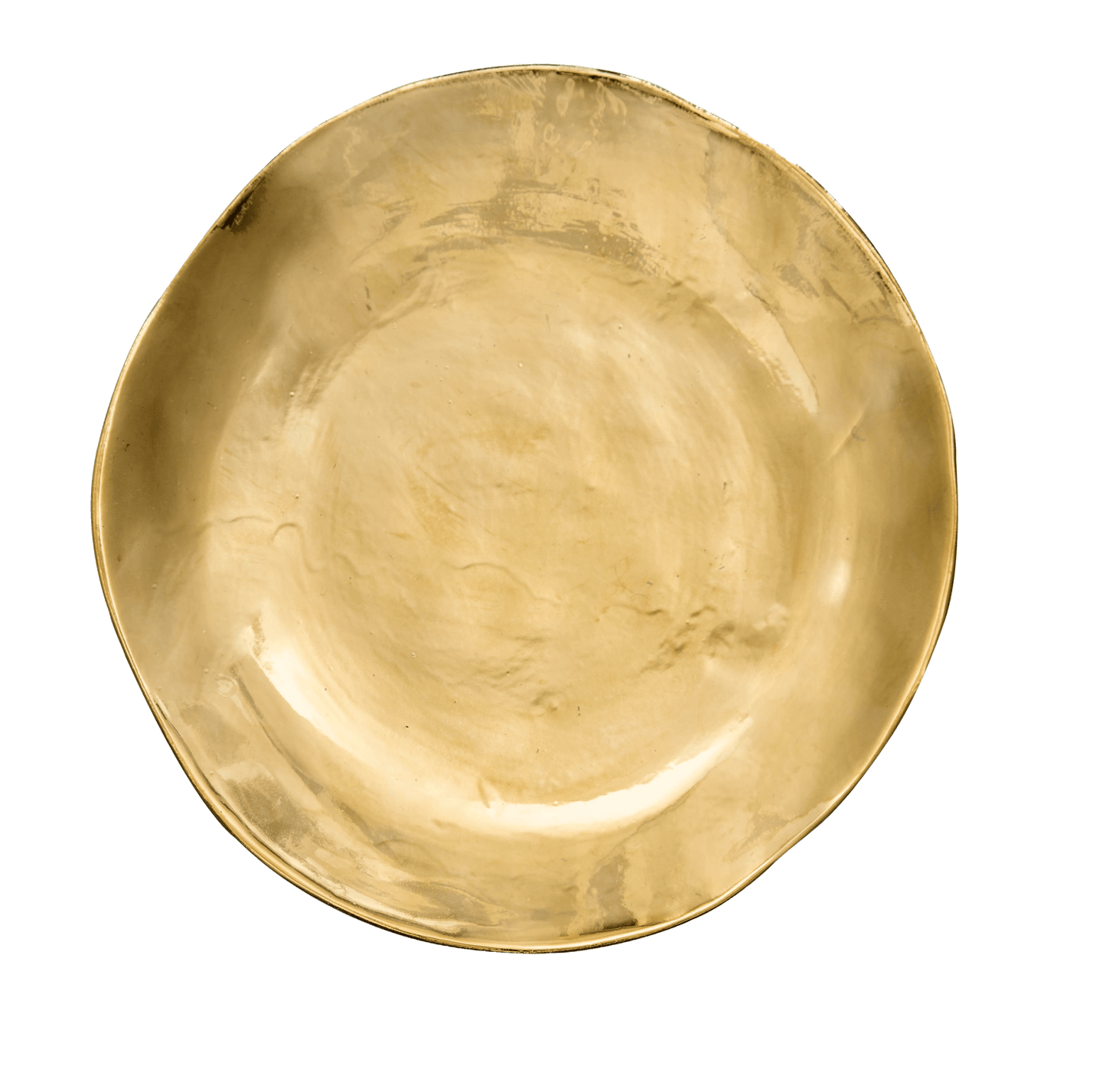 Gold Bread plate with Irregular Edge - Hosted by Kelly Gaudreau