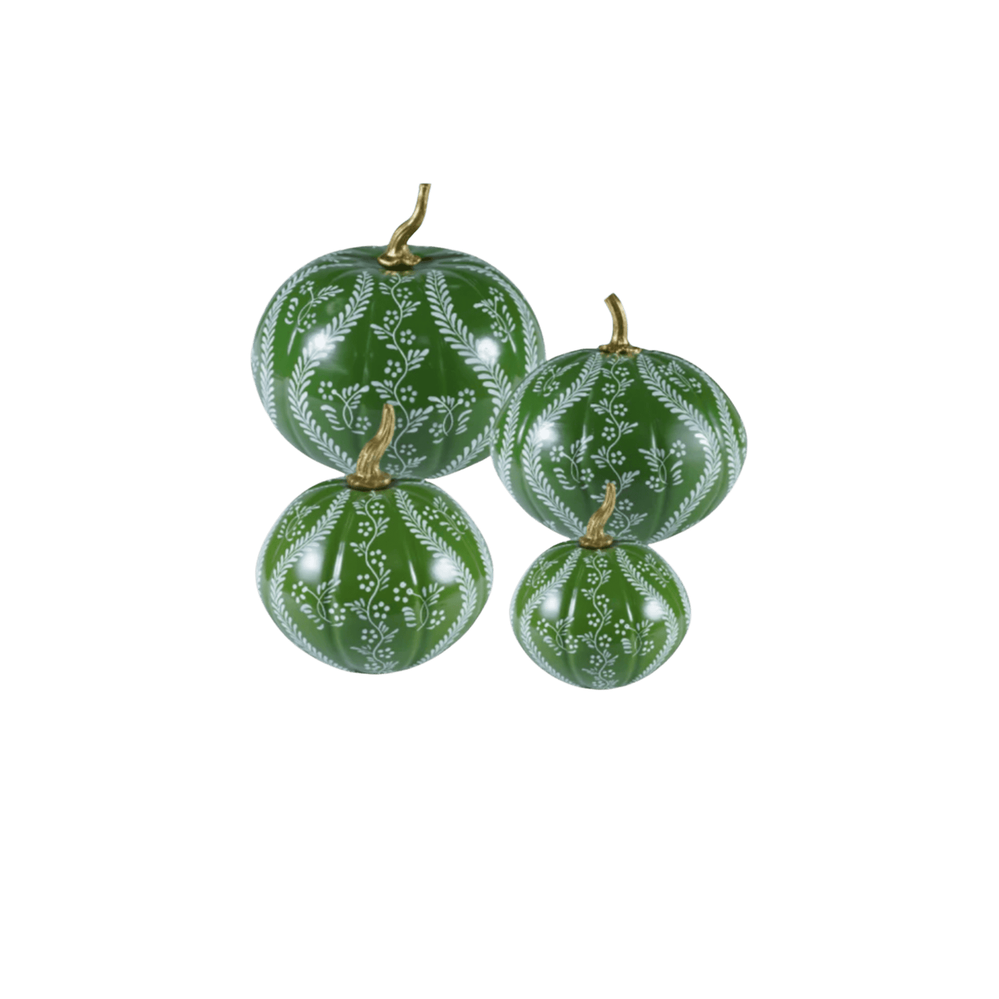 Green Pumpkin with White Trellis - Hosted by Kelly Gaudreau