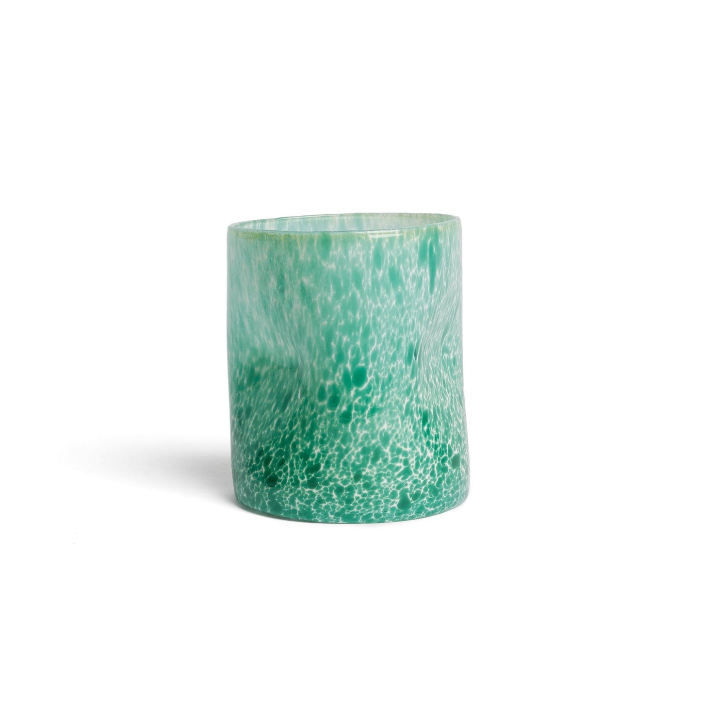 Handblown Glass in Turquoise Set of 2 - Hosted by Kelly Gaudreau