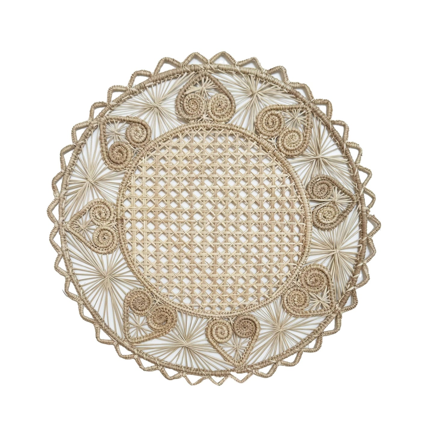 Heart Ruffle Placemat - Hosted by Kelly Gaudreau