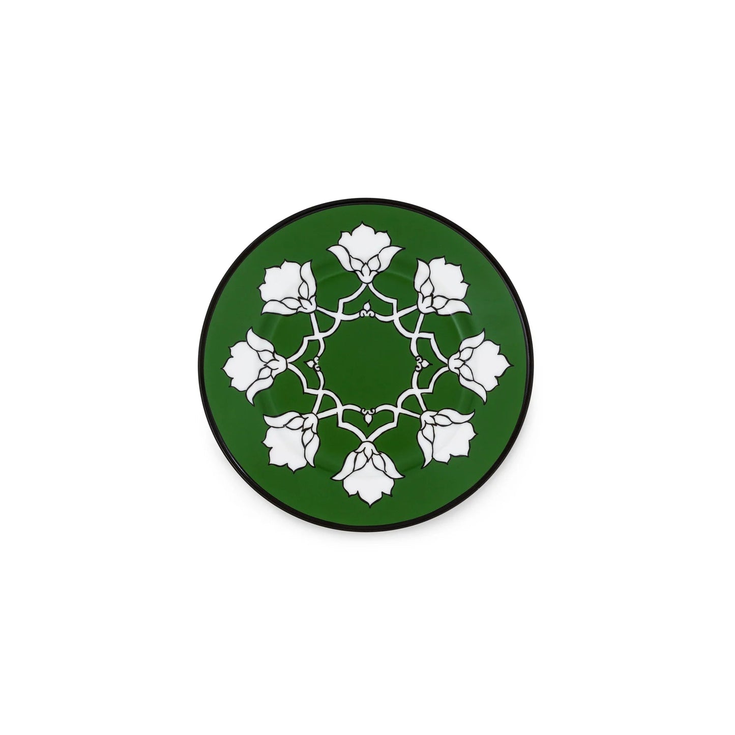 Jaipur Bread and Butter Plate in Green - Hosted by Kelly Gaudreau