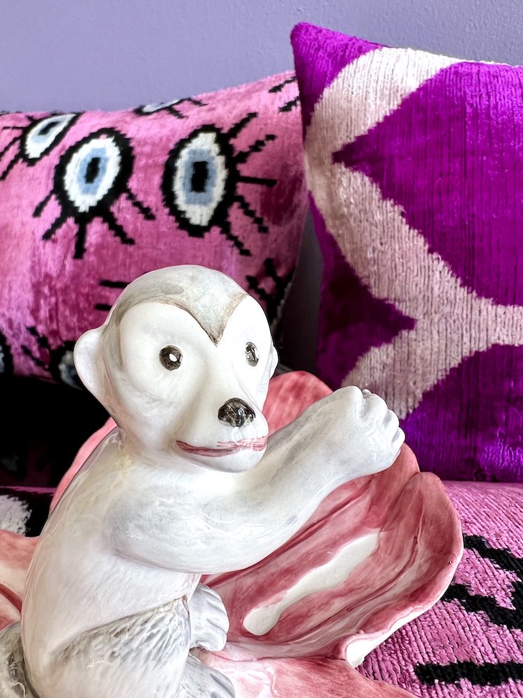 Schale 'RADICCHIO STARTER MONKEY' aus Keramik