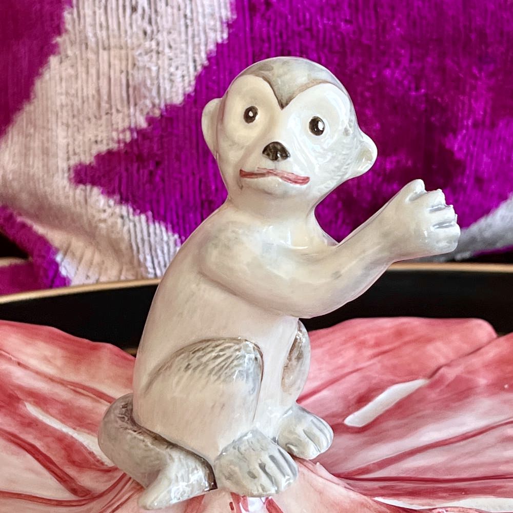 Schale 'RADICCHIO STARTER MONKEY' aus Keramik