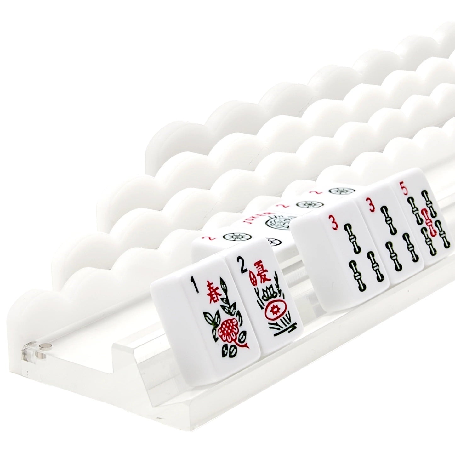 Mahjong Racks - White - Hosted by Kelly Gaudreau
