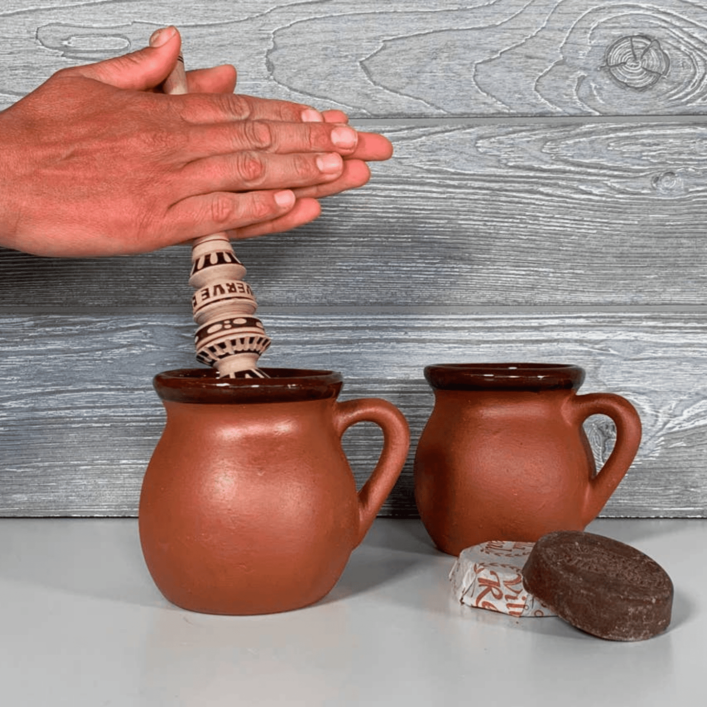 Mexican Hot Chocolate Mugs - Set of 2 - Hosted by Kelly Gaudreau
