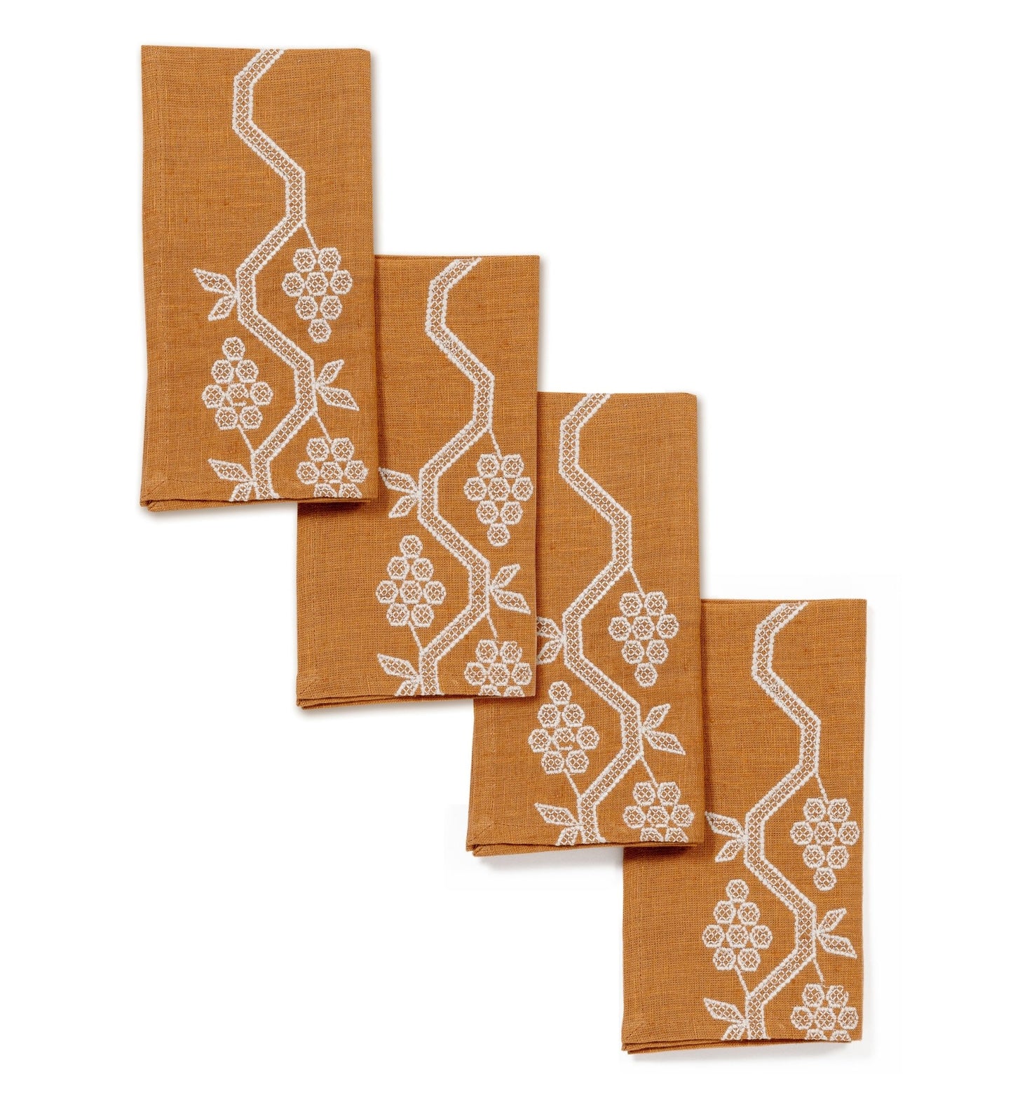 Napa Napkins (Cognac) (set of 4) - Hosted by Kelly Gaudreau