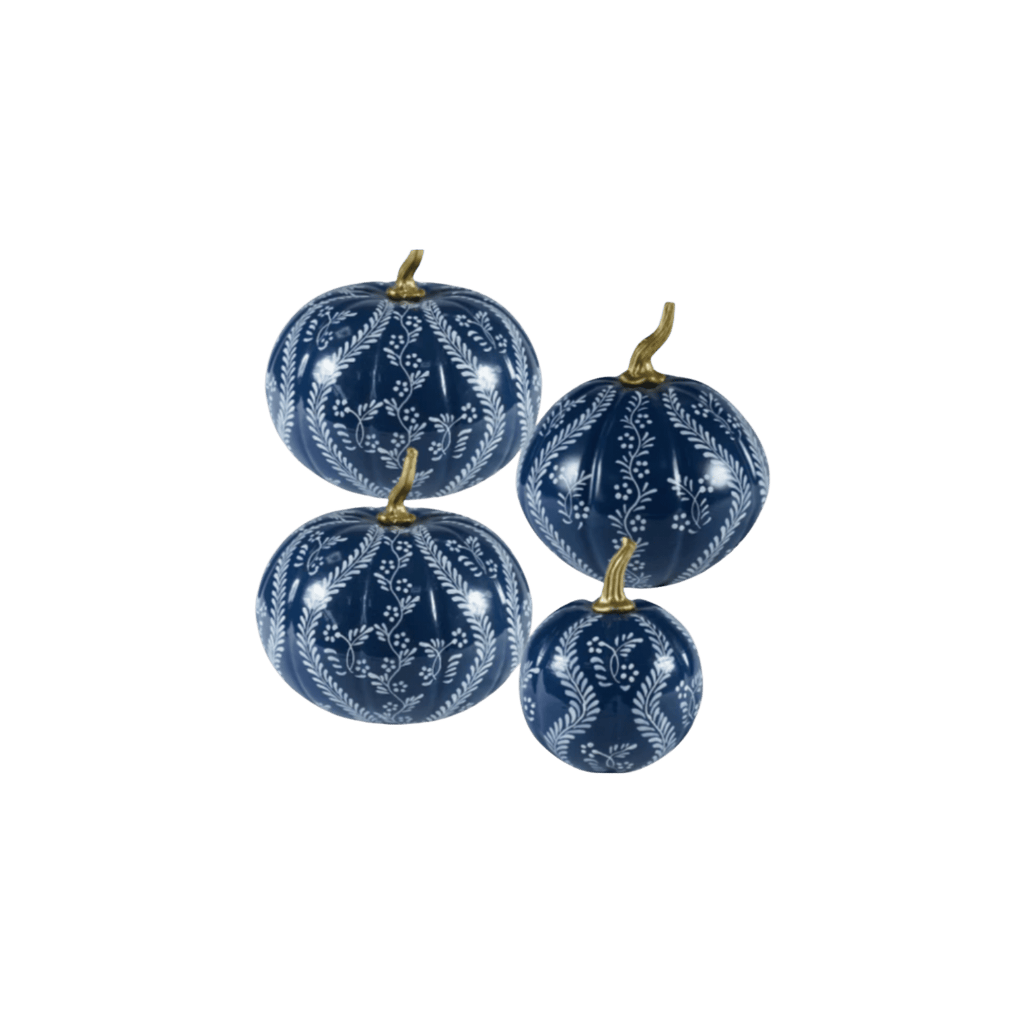 Navy Pumpkin with White Trellis - Hosted by Kelly Gaudreau