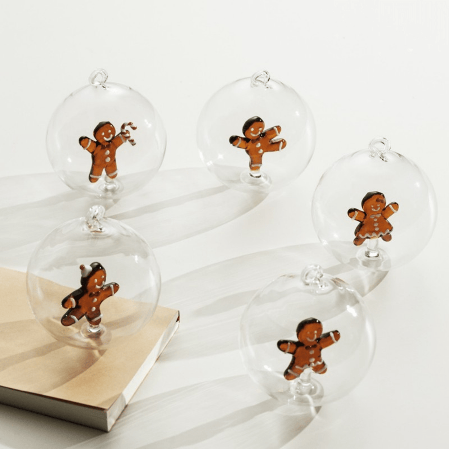 Nutcracker Mr Gingerbread Ball Ornament - Hosted by Kelly Gaudreau