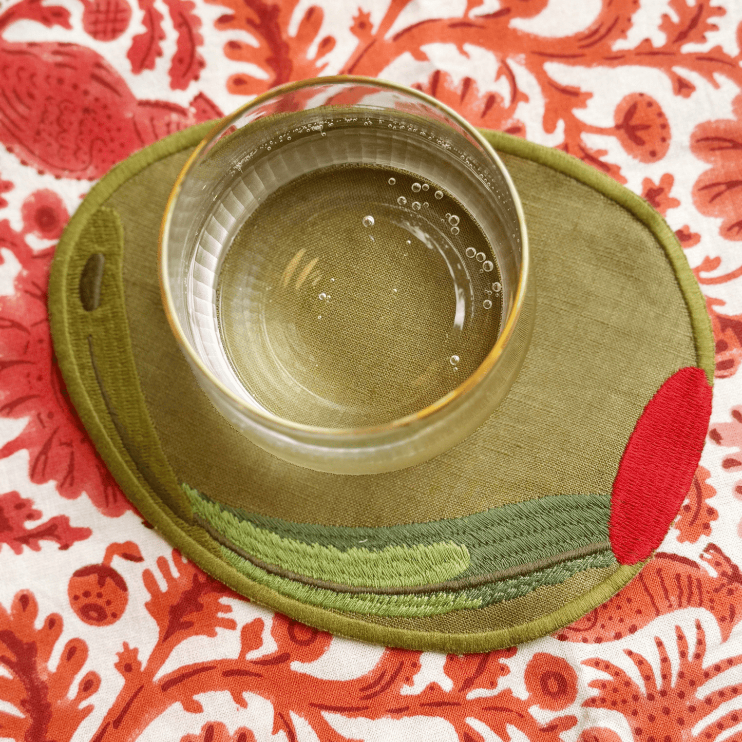 Olive Cocktail Napkins - Set of 4 - Hosted by Kelly Gaudreau