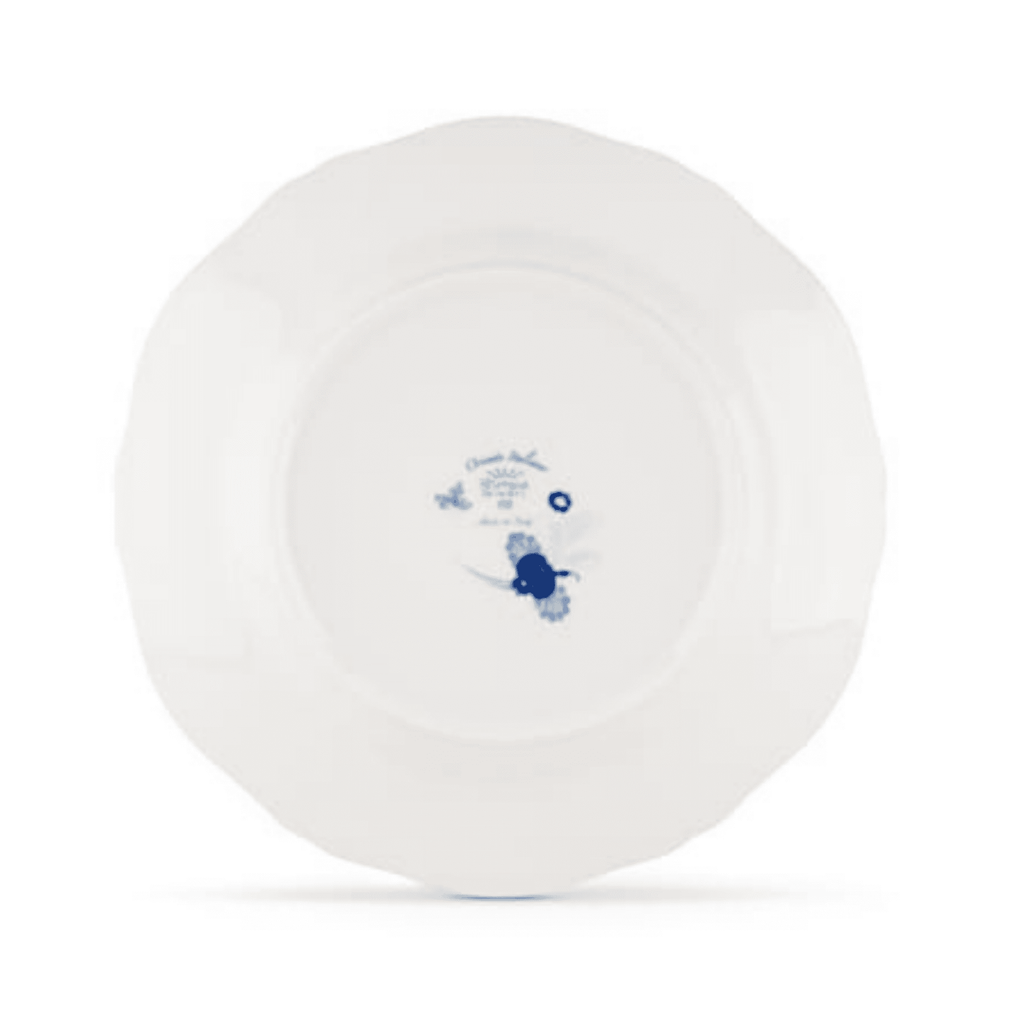 Oriente Italiano Flat Dinner Plate - Malachite - Hosted by Kelly Gaudreau