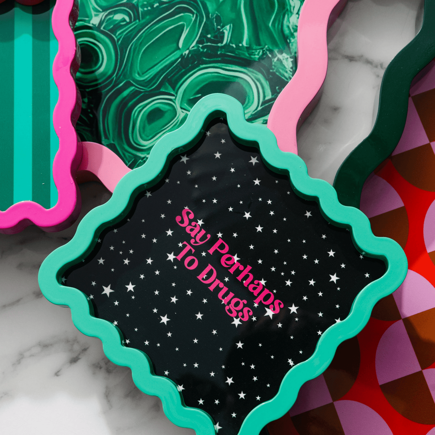 Perhaps to Drugs Lacquer Tray - Hosted by Kelly Gaudreau