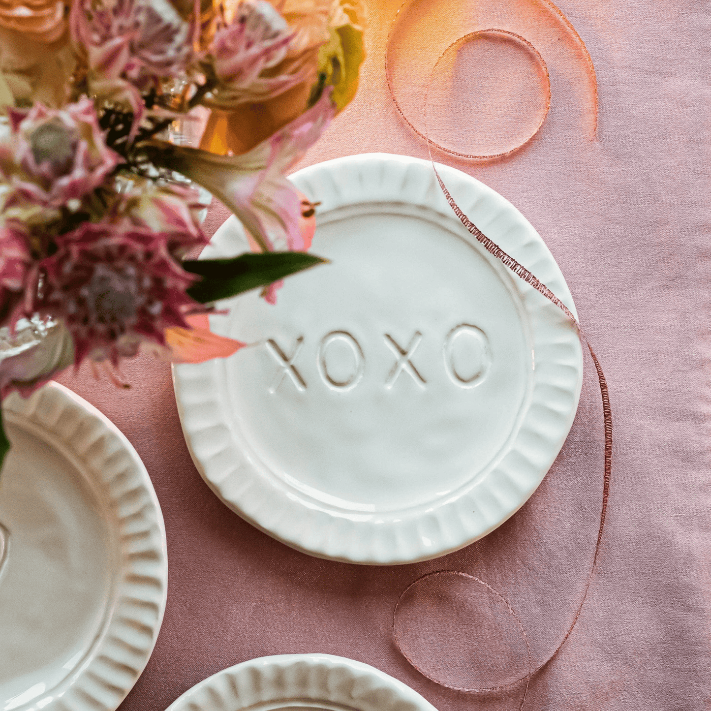 Pietra Serena XOXO Plate - Hosted by Kelly Gaudreau