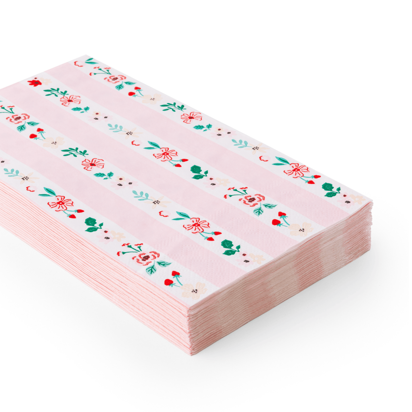 Pink & Red Floral Guest Towels - Hosted by Kelly Gaudreau