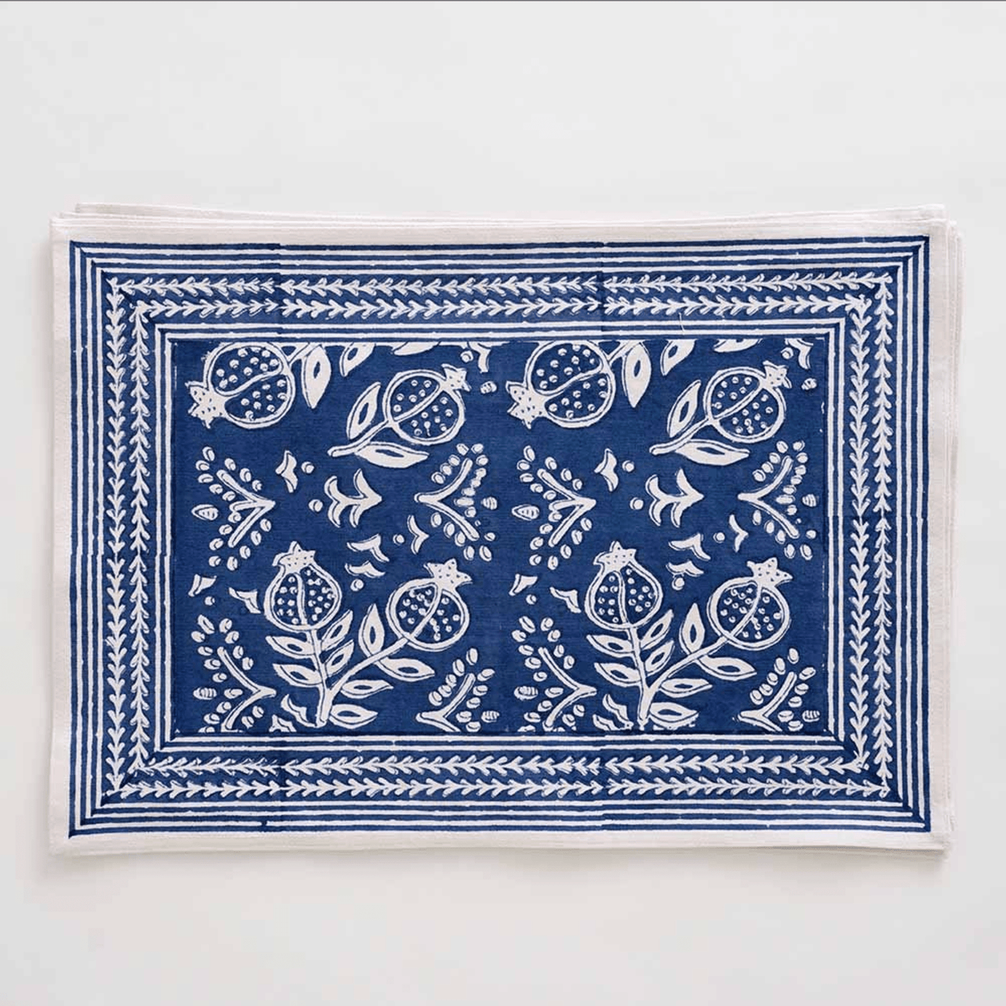 Pomegranate Blue Placemat Set of 4 - Hosted by Kelly Gaudreau