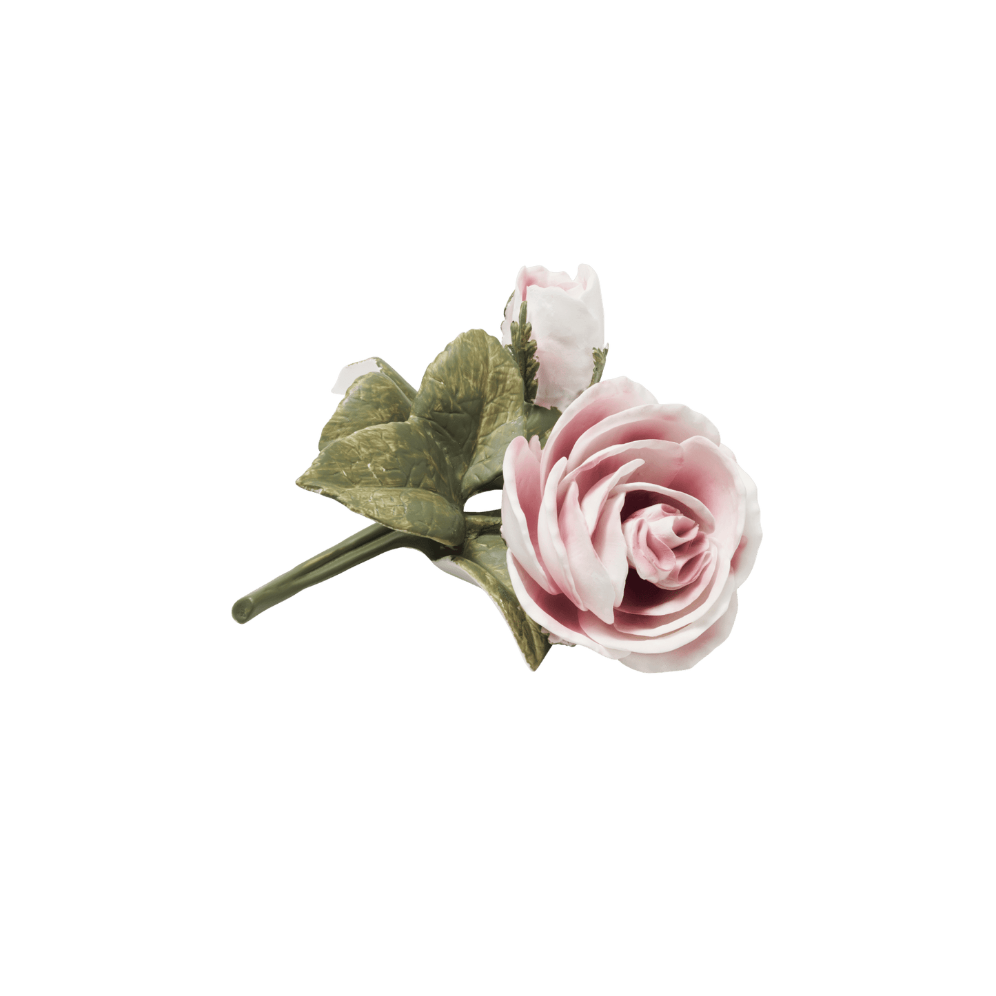 Porcelain Rose with a Bud - Dusty Pink - Hosted by Kelly Gaudreau