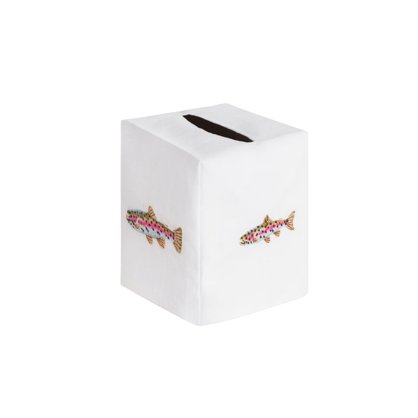 Rainbow Trout Tissue Box Cover - Hosted by Kelly Gaudreau