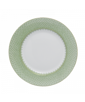 Elegant Apple Green Lace Dessert Plate - Perfect for Any Occasion