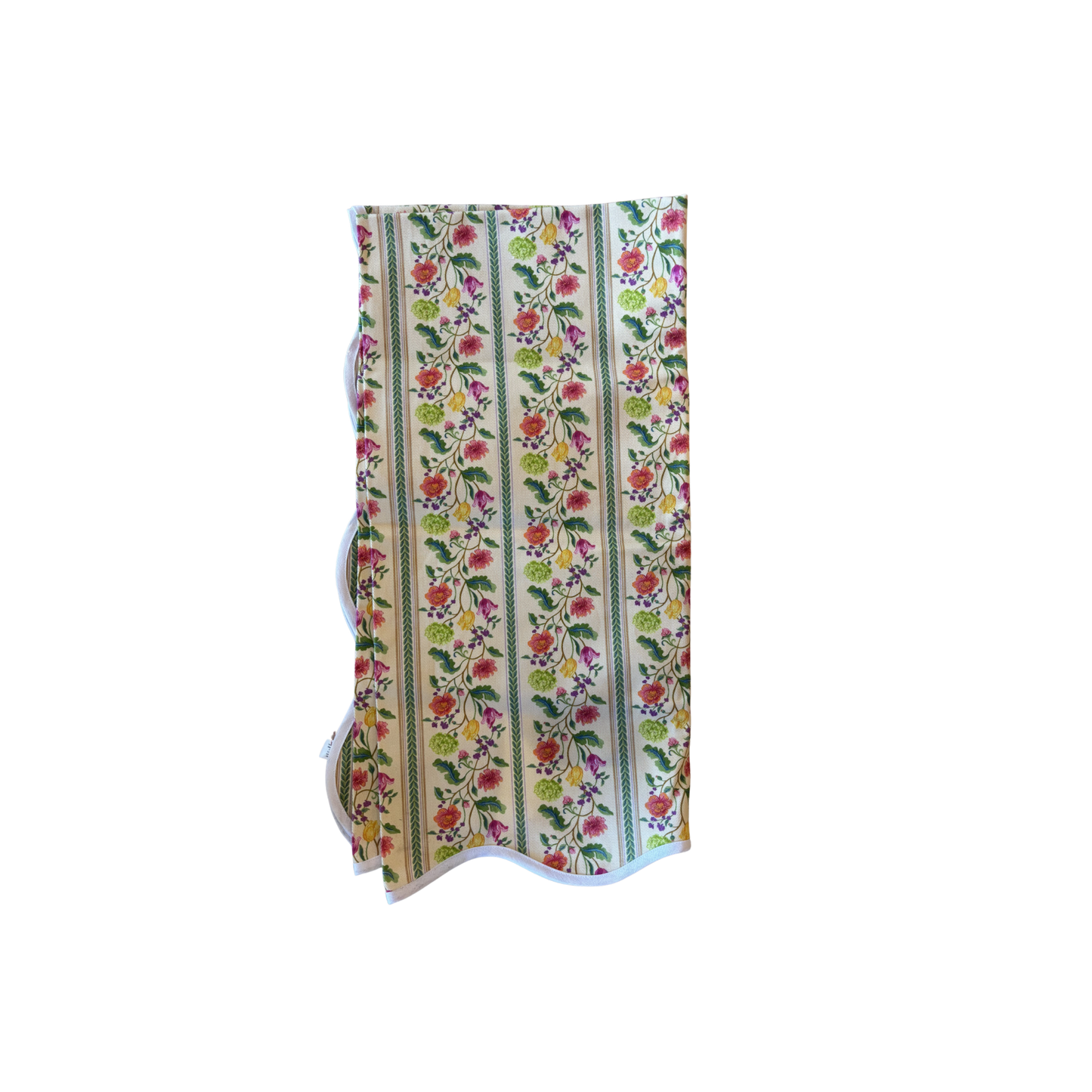 Scalloped Square Table Topper - Golden Vine - Hosted by Kelly Gaudreau