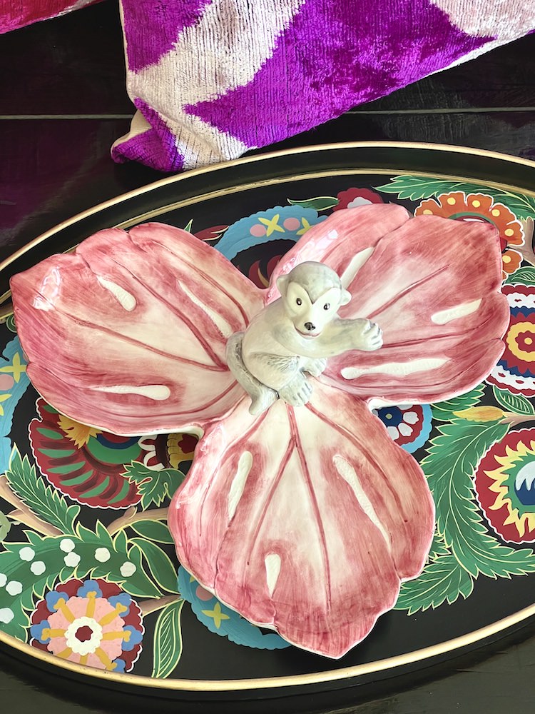 Schale 'RADICCHIO STARTER MONKEY' aus Keramik