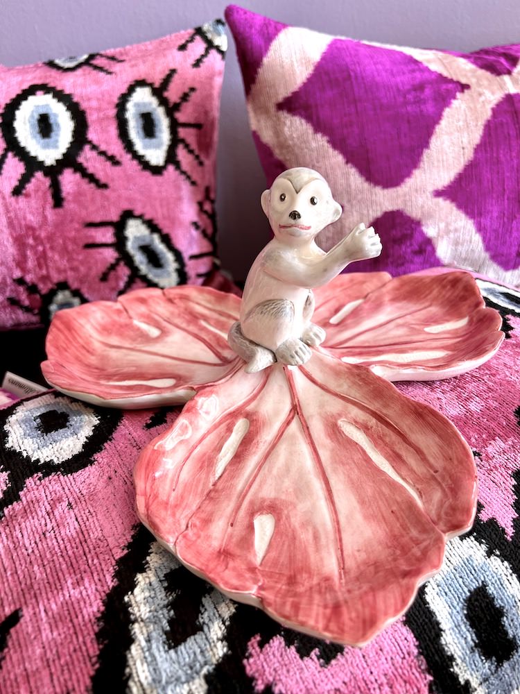 Schale 'RADICCHIO STARTER MONKEY' aus Keramik