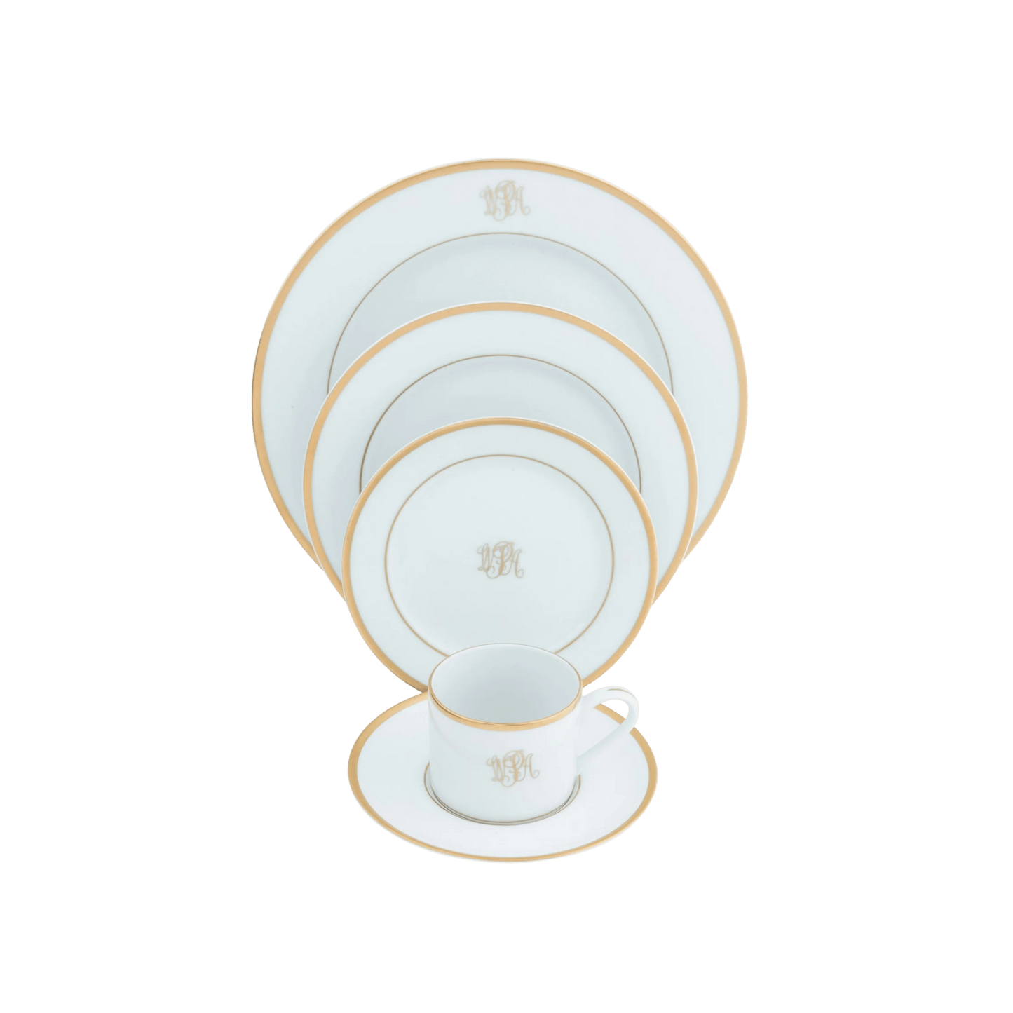 Signature Gold With Monogram Ultra - White China - Hosted by Kelly Gaudreau