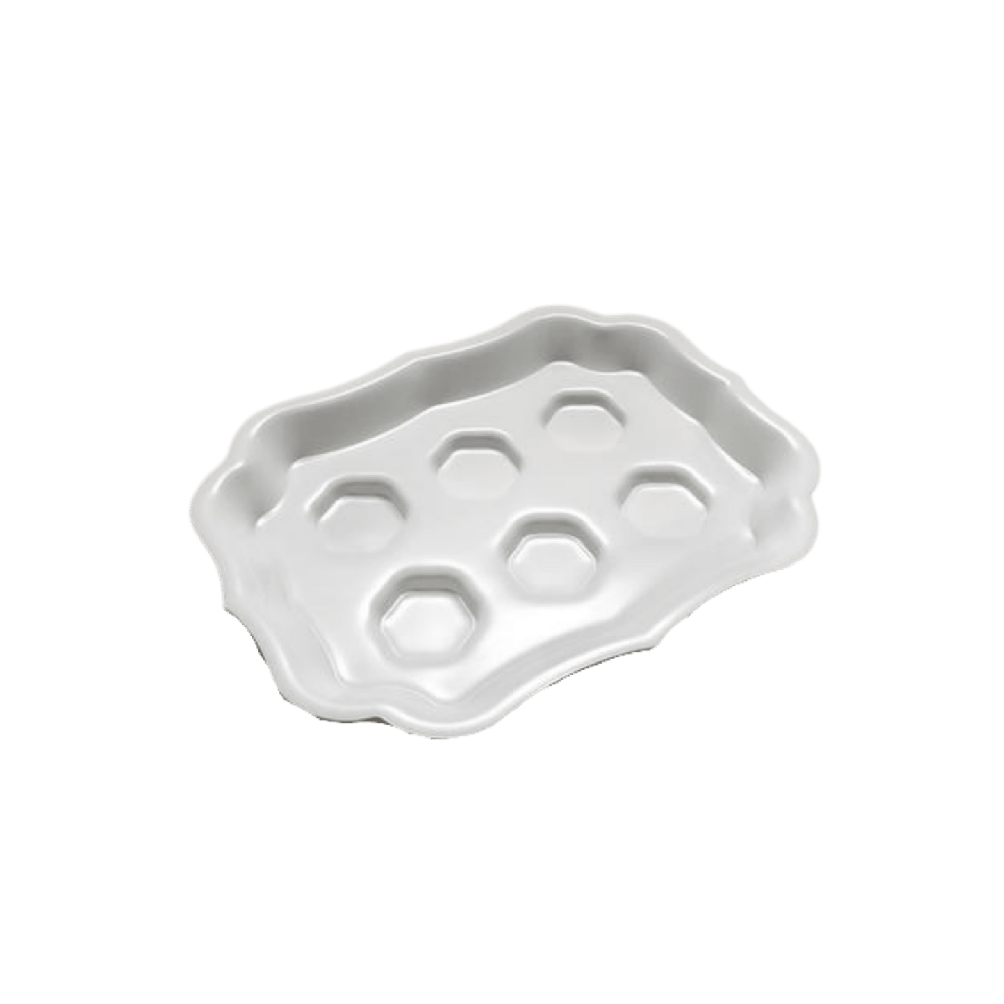 Six - Slot Serving Tray - White - Hosted by Kelly Gaudreau