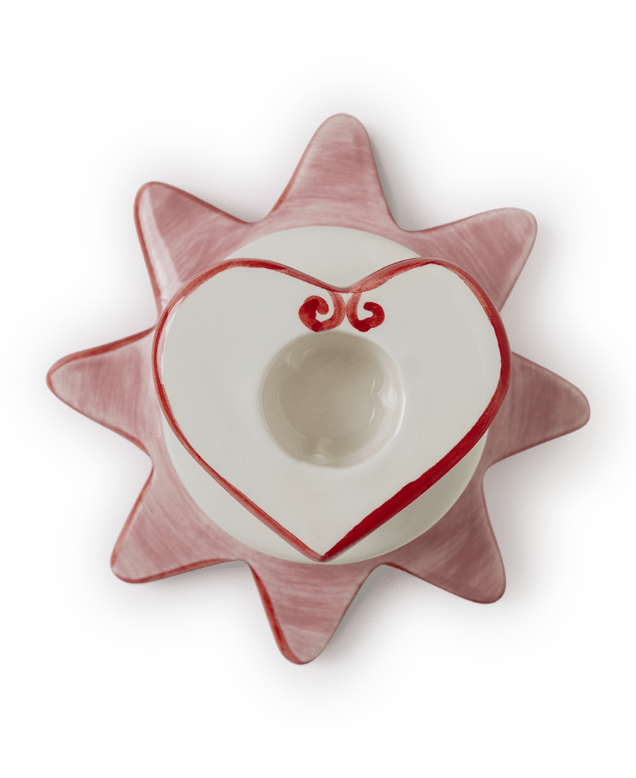 Star/Heart Candlestick Pink - Hosted by Kelly Gaudreau