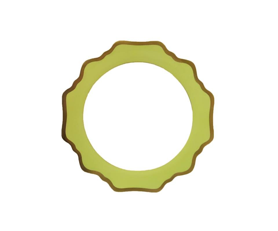 Summer Green Bread and Butter Plate - Hosted by Kelly Gaudreau