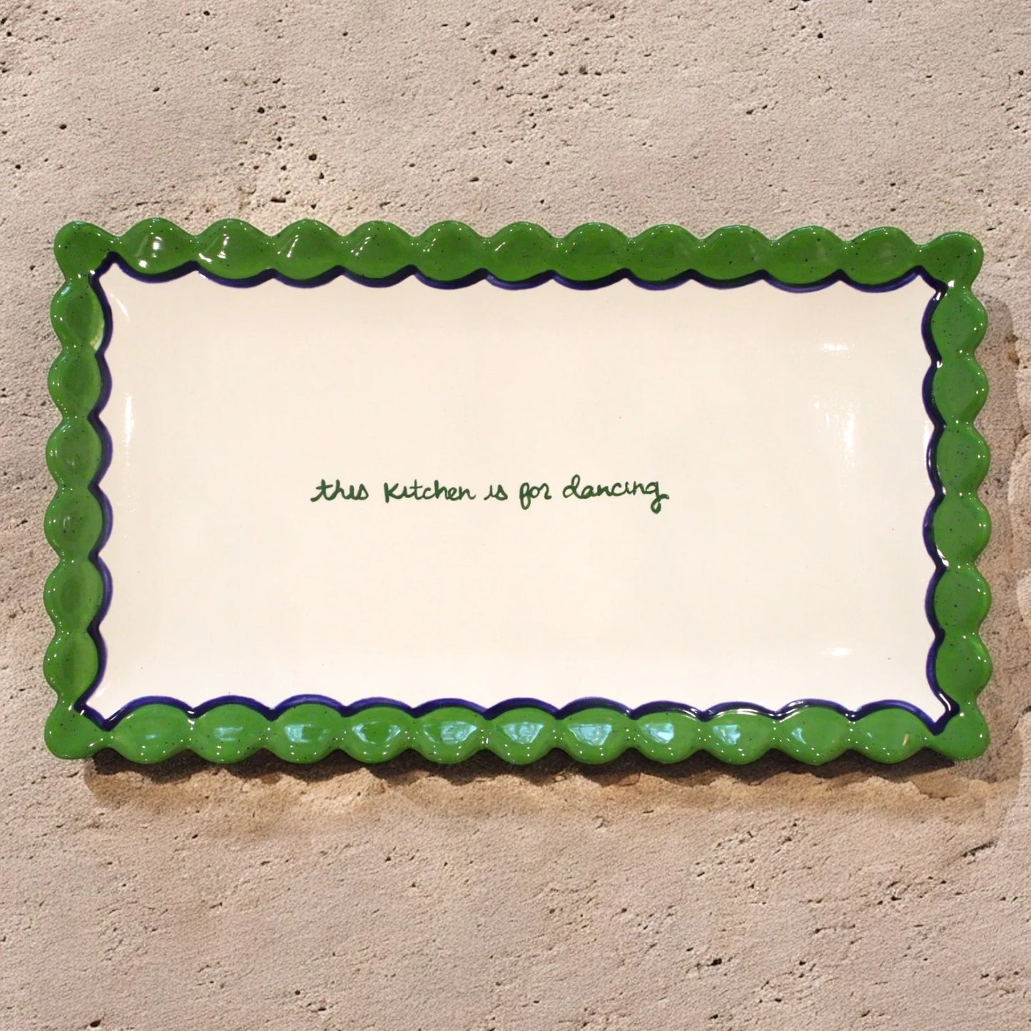 "This Kitchen is For Dancing" Platter