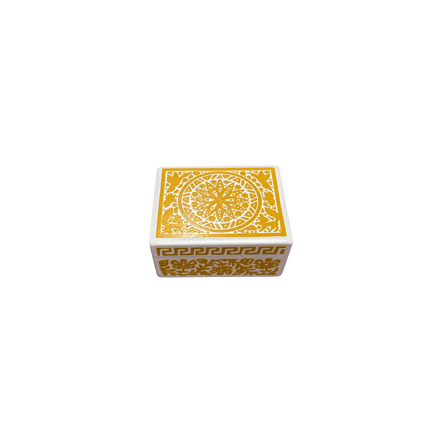 Tlamamali Style Box - Yellow on White - Hosted by Kelly Gaudreau
