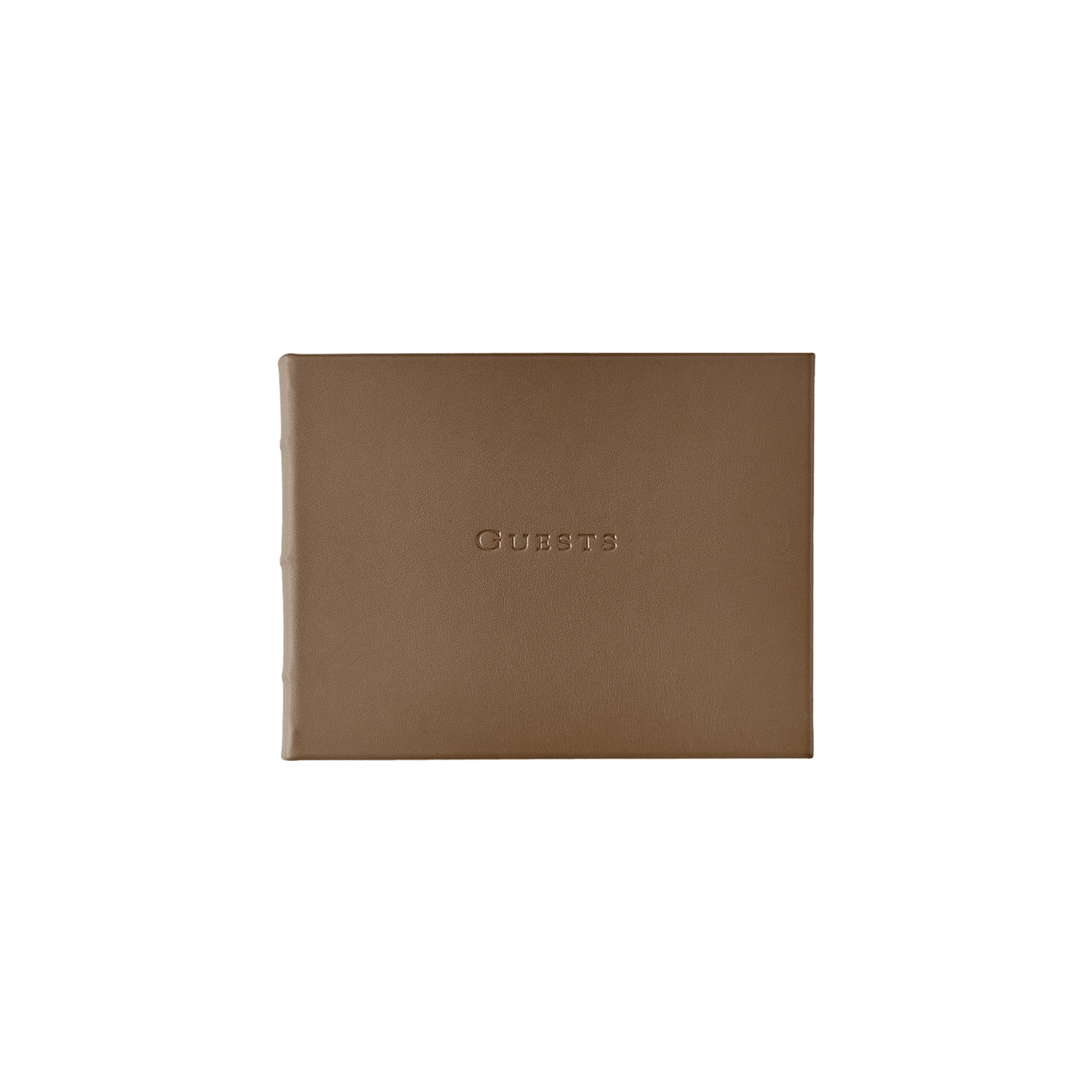 Traditional Leather Guest Book - Hosted by Kelly Gaudreau