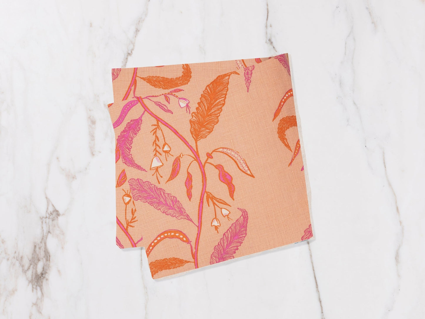 Tulleries Napkin - Persimmon Set of 4 - Hosted by Kelly Gaudreau