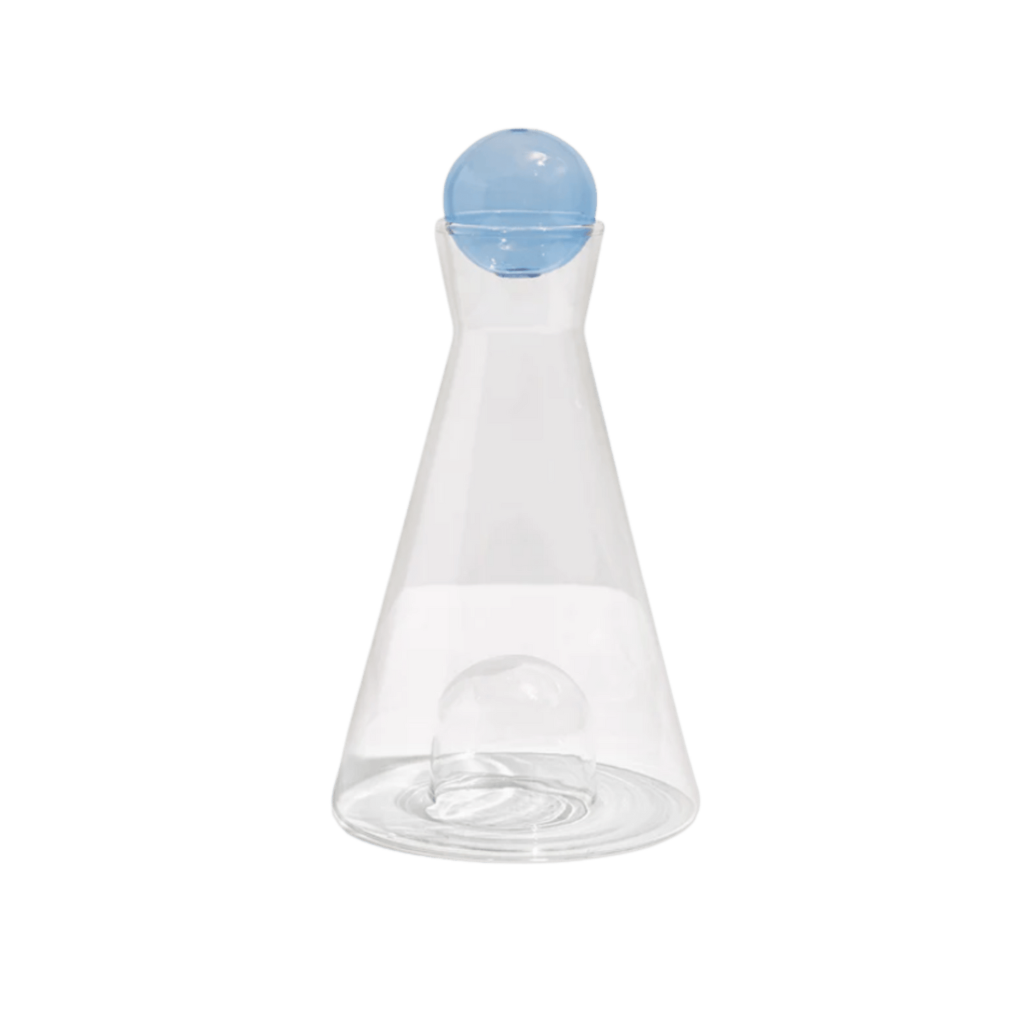 VICE VERSA CARAFE - CLEAR + BLUE - Hosted by Kelly Gaudreau
