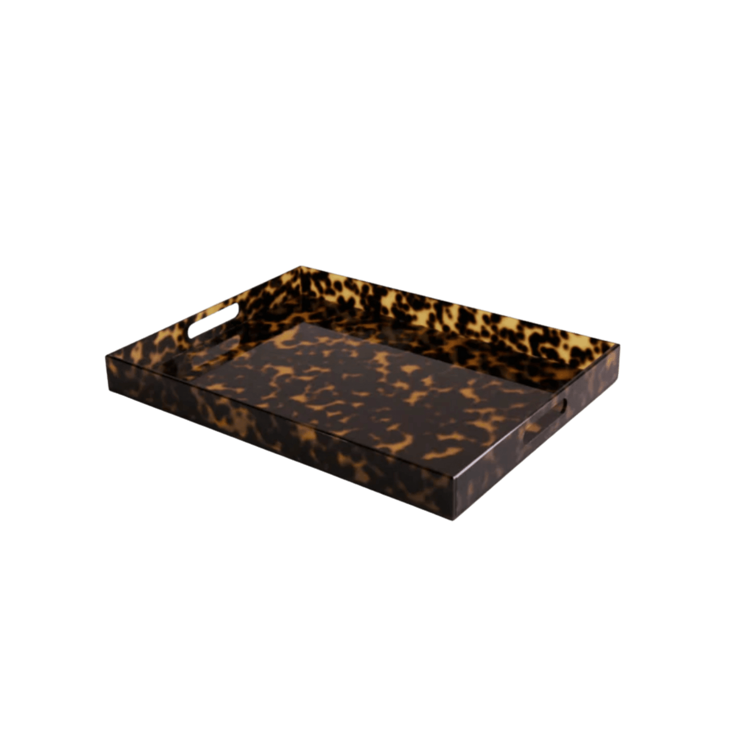 VIDA Acrylic Tortoise X - Large Tray With Handles - Hosted by Kelly Gaudreau
