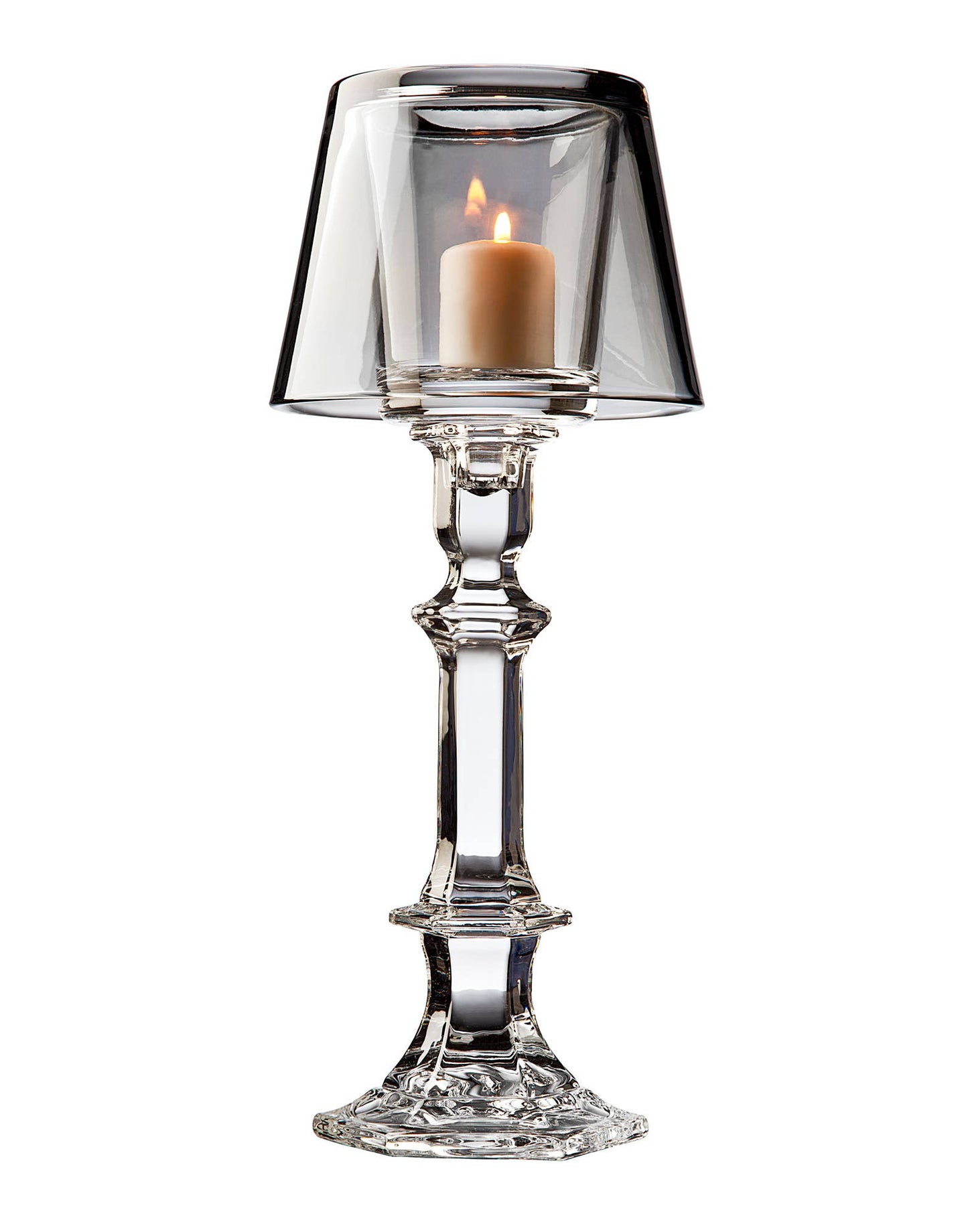 Villa Marca Votive Lamp - Clear - Grey: Clear - Hosted by Kelly Gaudreau