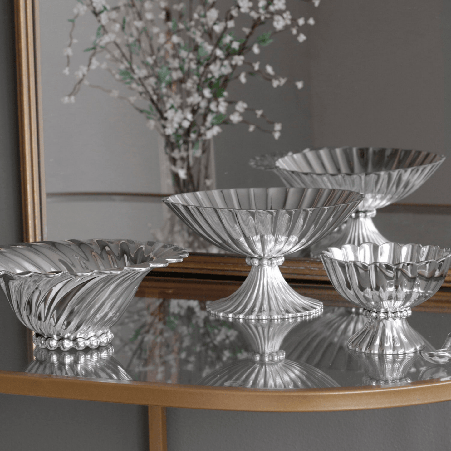 Vintage Vienna Mini Pedestal with Spoon - Hosted by Kelly Gaudreau