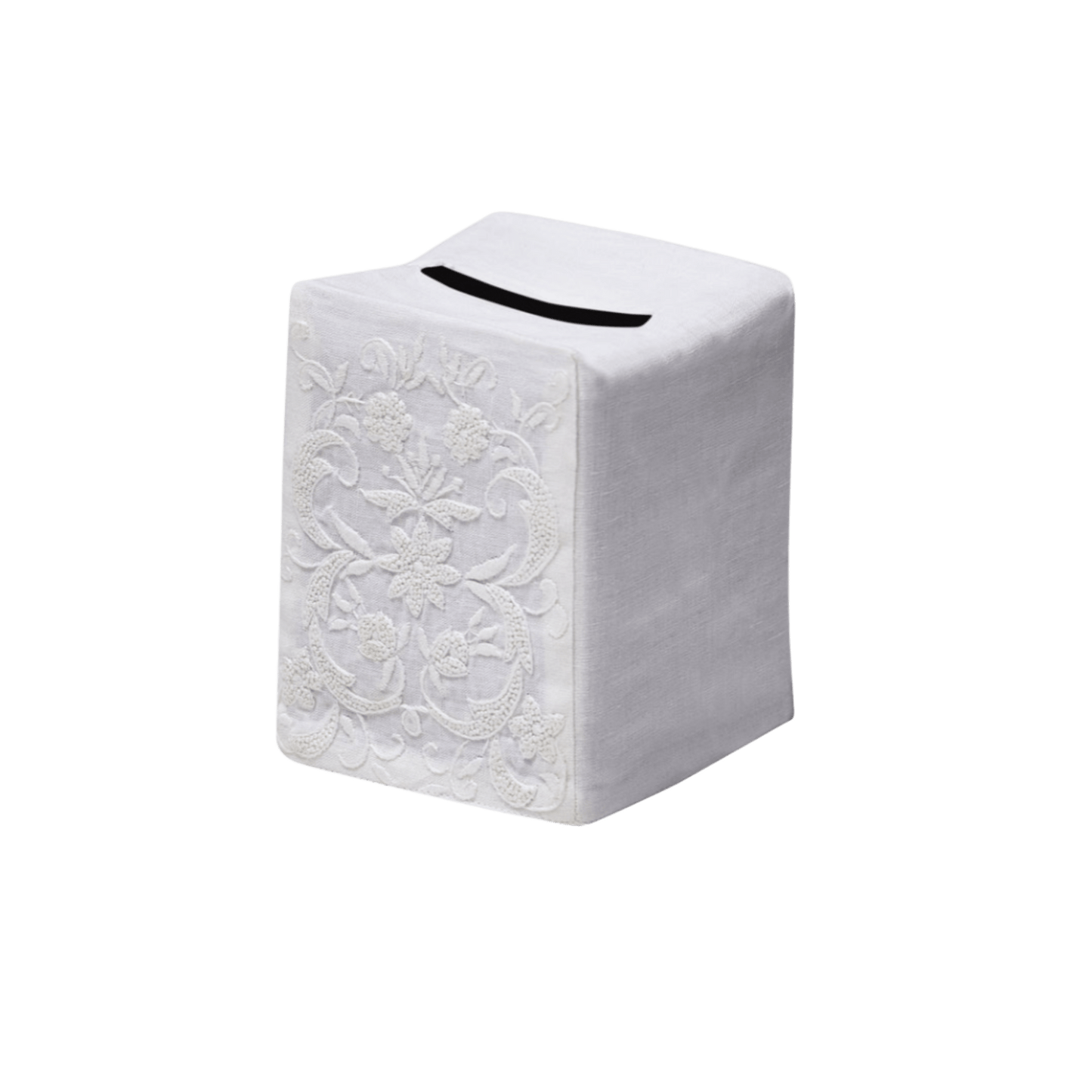 Winter Floral Tissue Box Cover - Hosted by Kelly Gaudreau