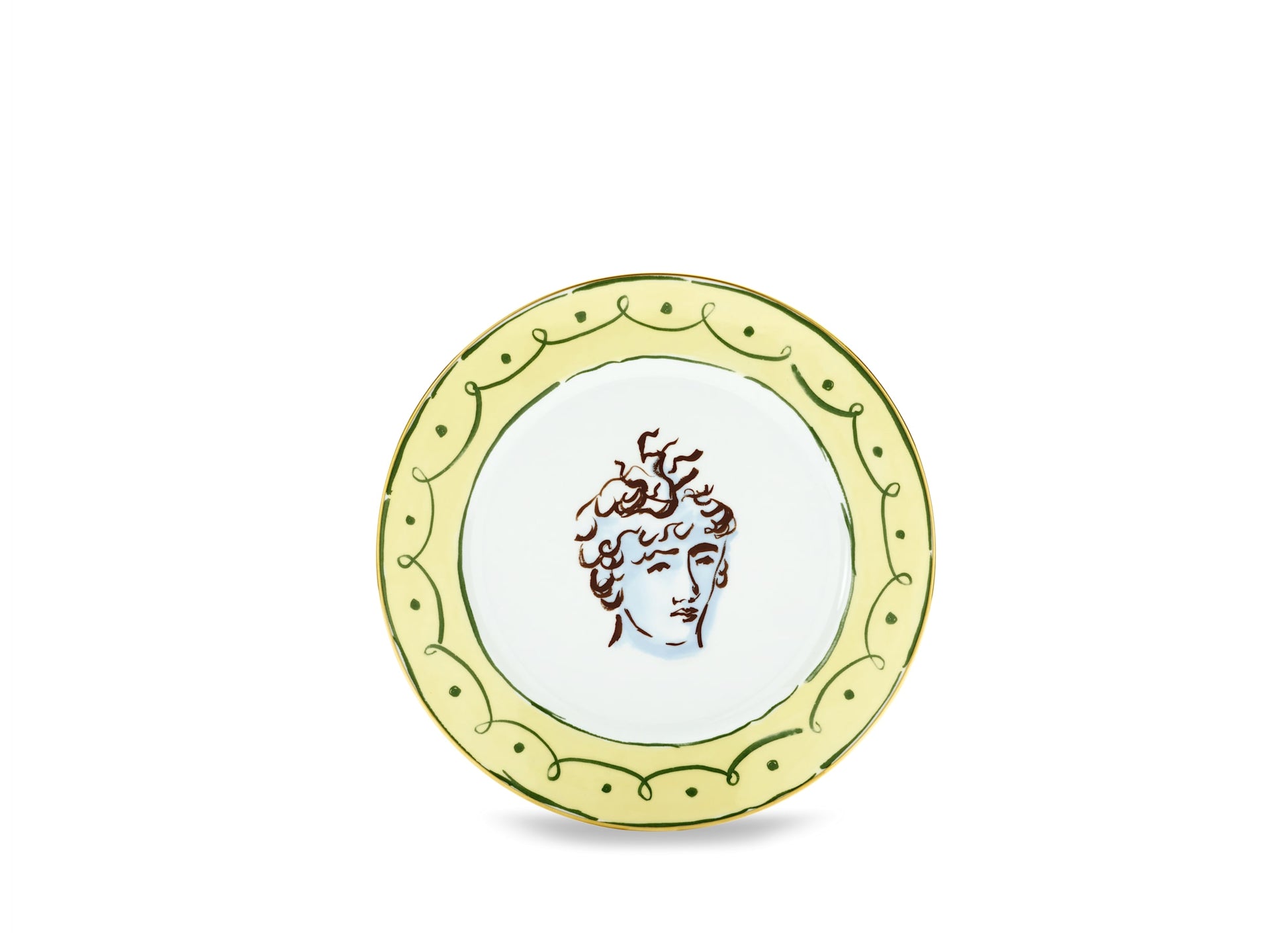Flat plate Amalfi Lemon - Il viaggio di Nettuno