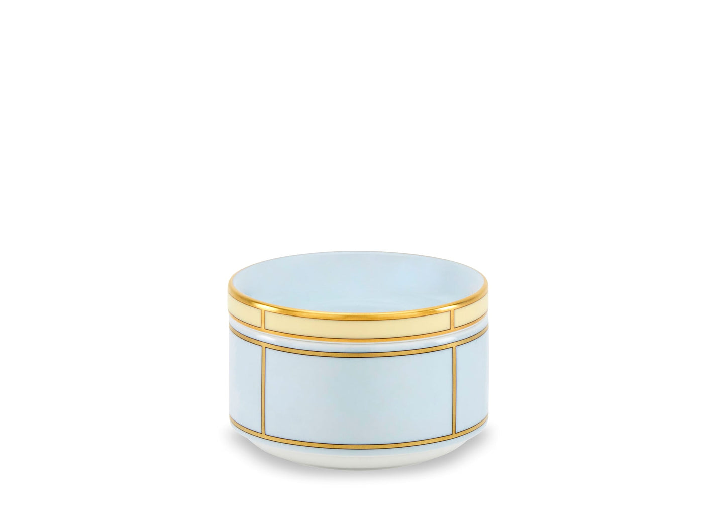 Light Blue Sugar Bowl with Lid | Diva