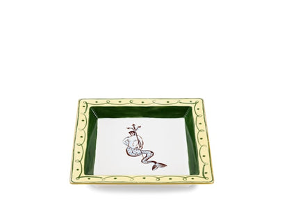 Square plate Amalfi Lemon | Viaggio Di Nettuno | GINORI 1735