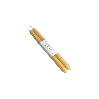 100% Beeswax Dipped Taper Candles - Set of 2 - Hosted by Kelly Gaudreau