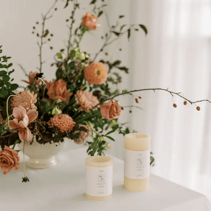 100% Beeswax Pillar Candles - Hosted by Kelly Gaudreau