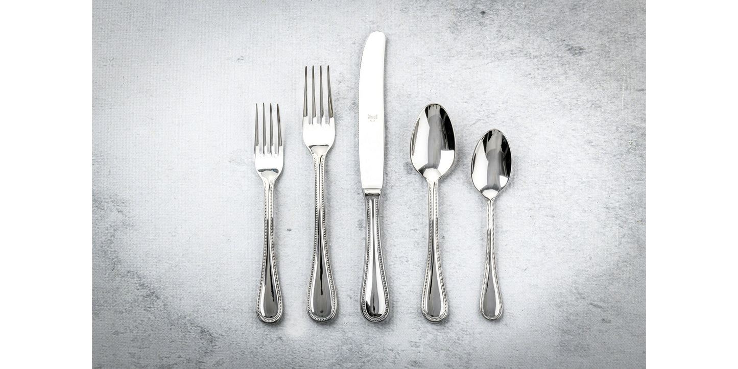 Perla Silver Plated 5 Piece Flatware Set